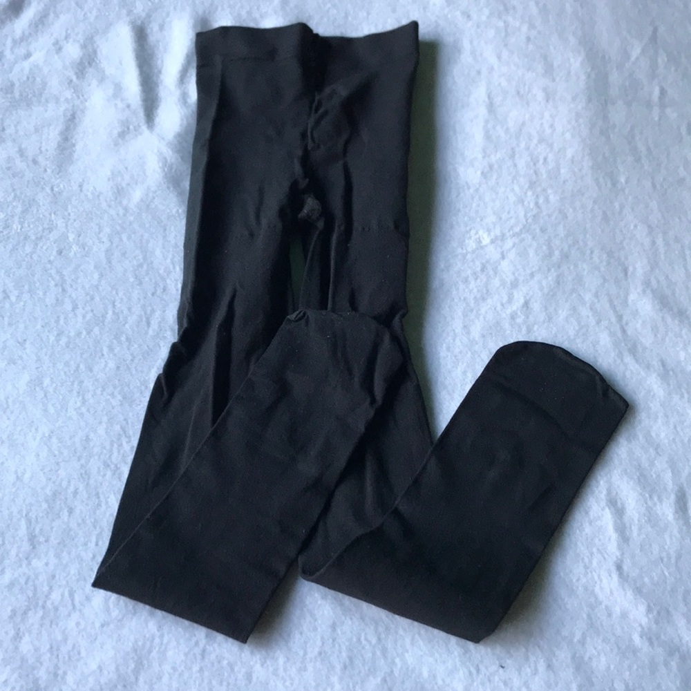 Black Closed Toed Tights